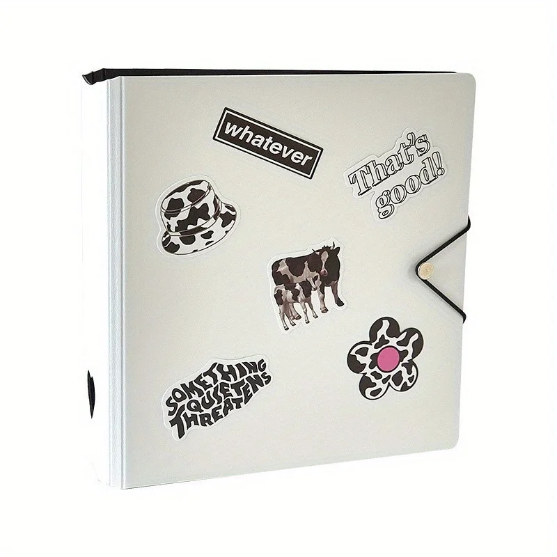 دفتر تخزين بطاقات صغيرة بسعة كبيرة مقاس A4، بطاقة شبكية، 4 ألبوم صور شبكي، هدية موسم المدرسة، هدية عيد الميلاد والعطلات