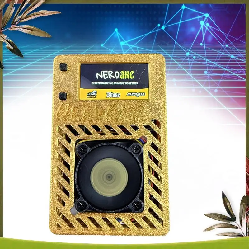 

New-Nerdaxe Miner With Display Nerdminer 500Gh/S S19XP BM1366 ASIC Bitaxe Bitcoin Micro Miner Lottery Mining Miner AU PLUG