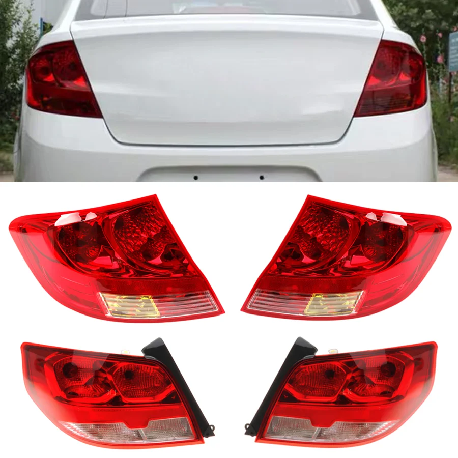 Wooeight 1Pc Car Rear Bumper Tail Light Stop Brake Lamp Reversing Signal Lamp Fit For Chevrolet Sail 3 2015-2018 2010-2014