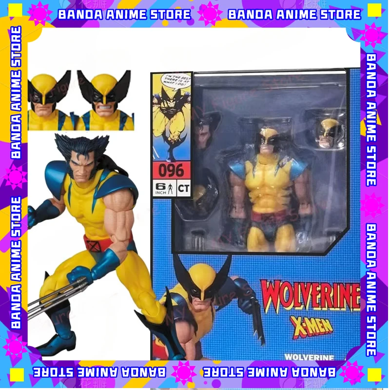 Nouveaux jouets Ct Wolverine Figurine MAFEX No.096 figurines d'anime x-men Figurine Deadpool Wolverine PVC Statue ornement modèle jouets