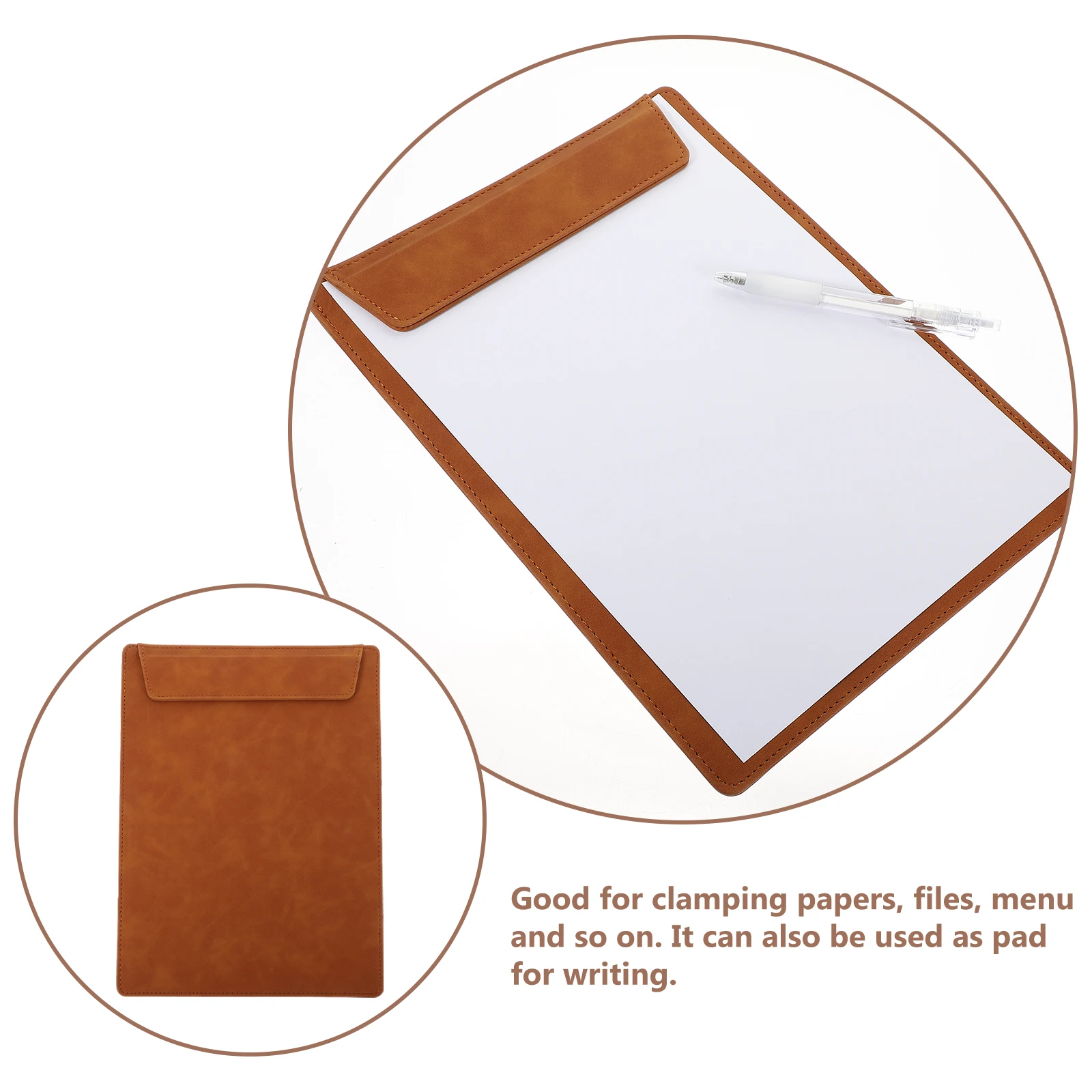 

Portable File Folder Multi-Function Office Clipboard Document Clip Board for Conference Folder with Dividers