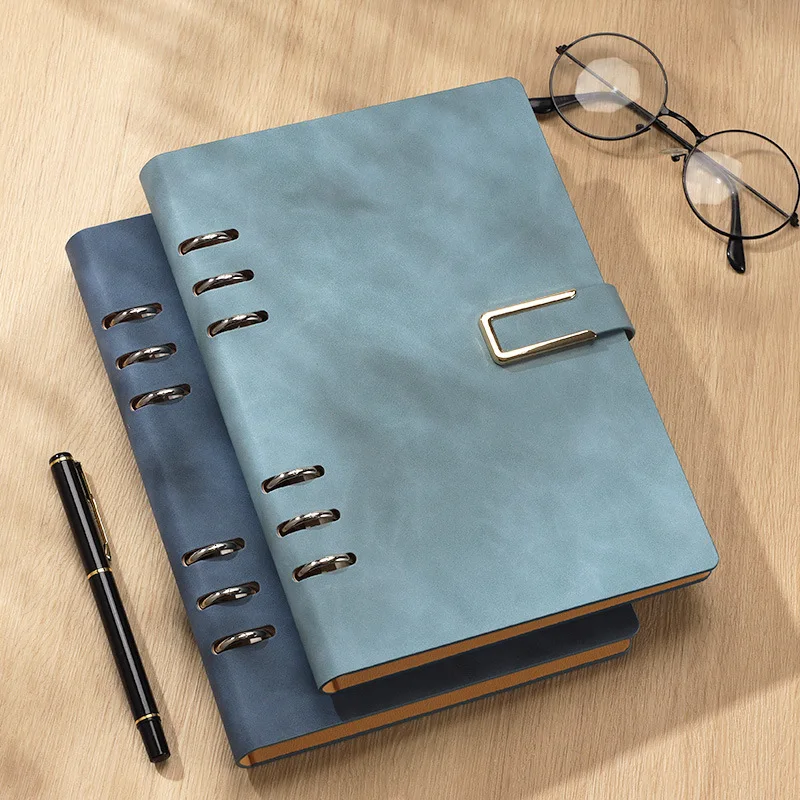 A5 loose-leaf notebook business notebook office meeting notebook diary creative buckle notebook