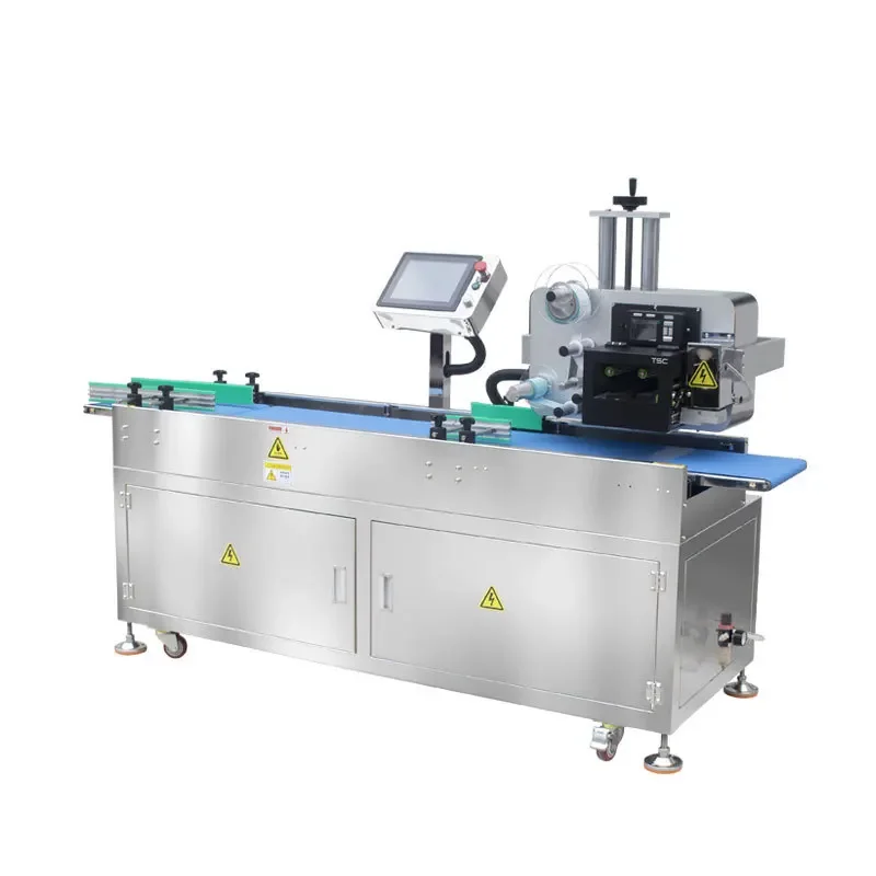 Vegetables Fruit Food Weighing Labeling Real-time Printing Labeling Machine Seafood Box Carton Labeling Machine