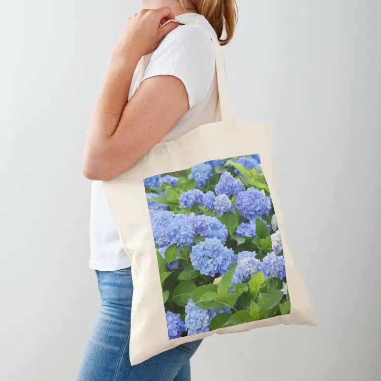 

Beautiful Purple & Blue Nantucket Hydrangeas Blooming Tote Bag Gift bags cute tote bag Gift bag