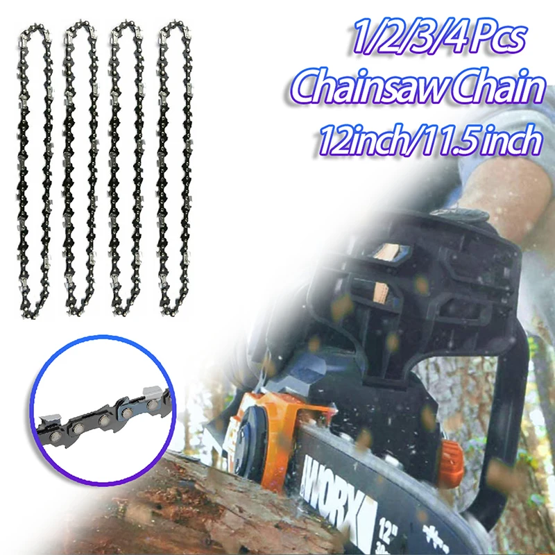 12/11.5 Inch Electric Chain Saw 44 Drive Link 22 Cutter 3/8