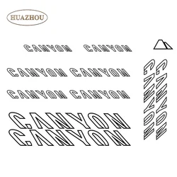 Mountain Bike Frame Stickers for Canyon Waterproof Sunscreen Antifade PVC Carved Craft Hollow MTB Bicycle Decals Free Shipping