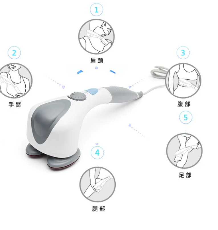 أفضل عصا مطرقة تدليك كهربائية بالأشعة تحت الحمراء لاسترخاء الجسم لتطبيق القدم والرقبة #4