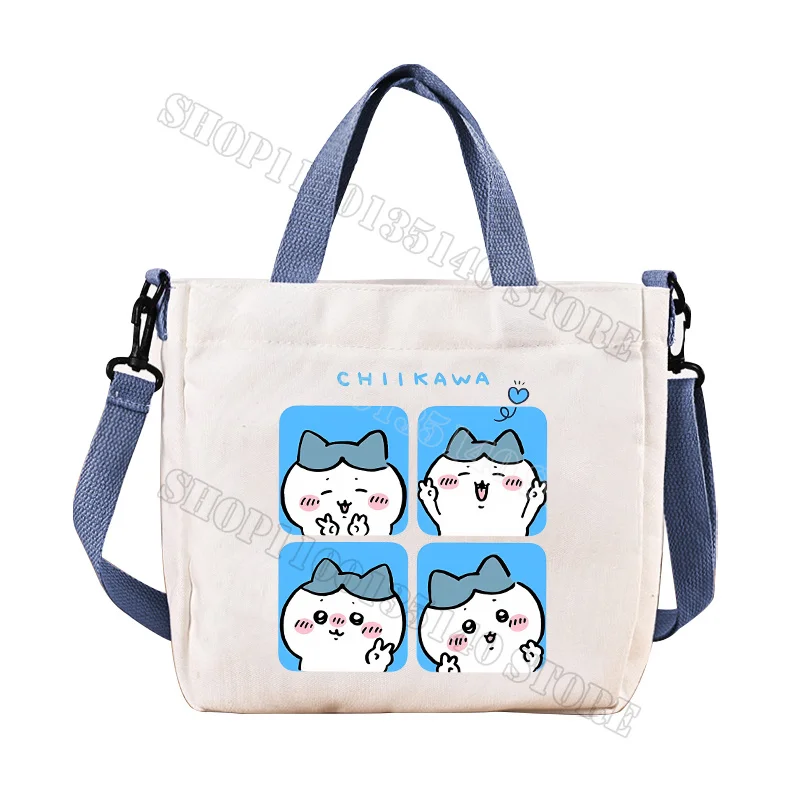 Chiikawaes Umhängetasche mit Anime-Charakter-Aufdruck, Kawaii Tragbare Große Kapazität Schreibwaren-Aufbewahrungstasche, Geschenke im Trend – Detail 5