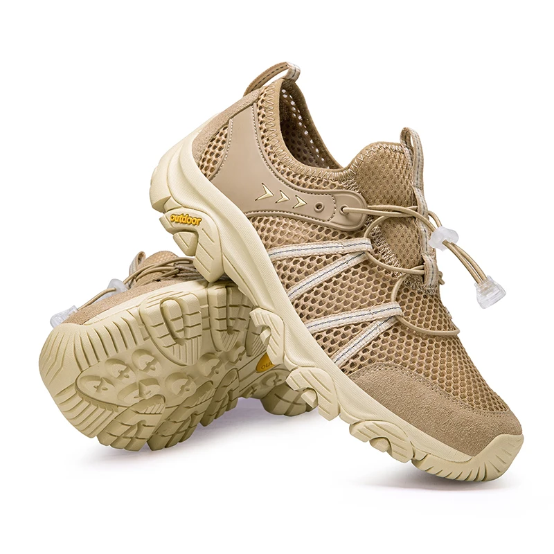 Summer High Quality Outdoor Hiking Shoes Men Women Mesh Mountain Shoes Trail Breathable Trekking Sneakers Unisex Dropshipping