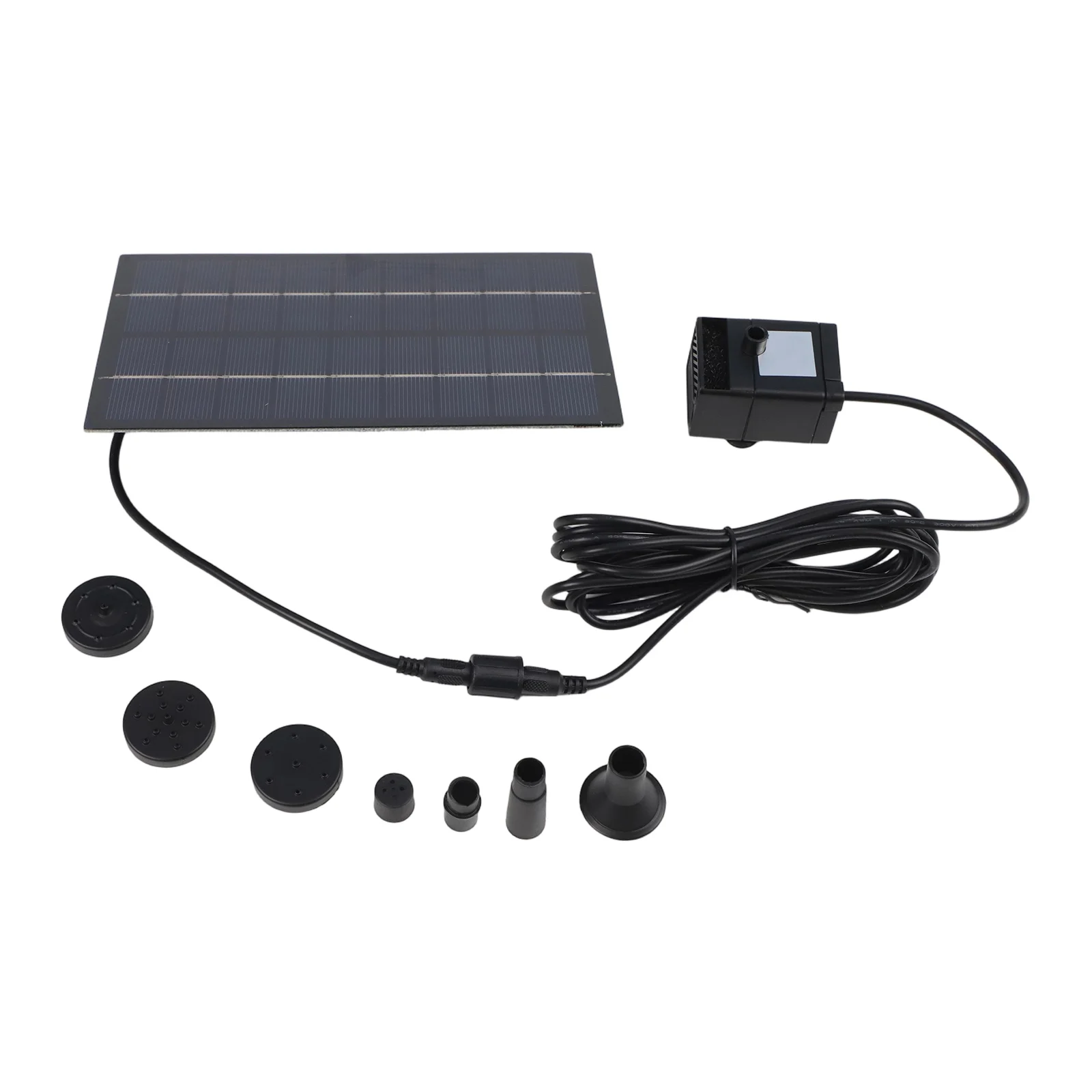 Solar Direct Drive Water Pump 2 8W for Garden Water Features and For Ponds with Adjustable Spray and Renewable Energy Use