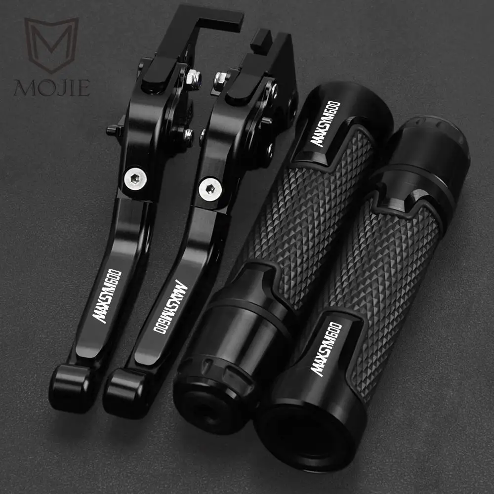 

Motorcycle Accessories Adjustable Motor Brake Clutch Levers Handle Grip Ends For SYM MAXSYM600 MAXSYM 600 All Years 2023 2022