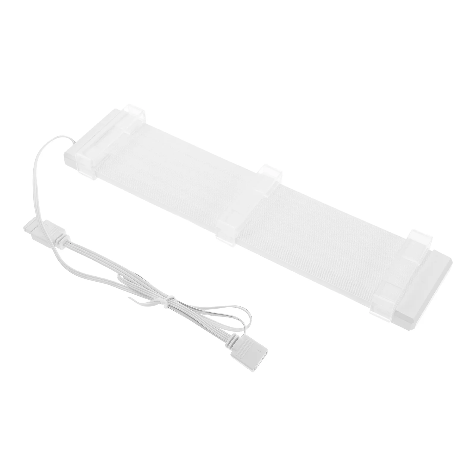 

Neon Glow Power Cable for Computer Accessories Neon Light Strip LED Rope White Silica Gel Flexible Durable Decorative Design