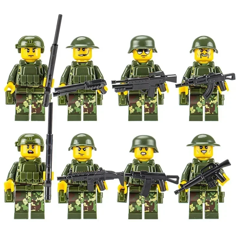 Soldatenpuppen, humanoide Puppen, Minipuppen, Schmuckstücke, Zeichentrickfiguren, Weihnachtsgeschenke für Jungen und Mädchen, Minifiguren – Detail 8
