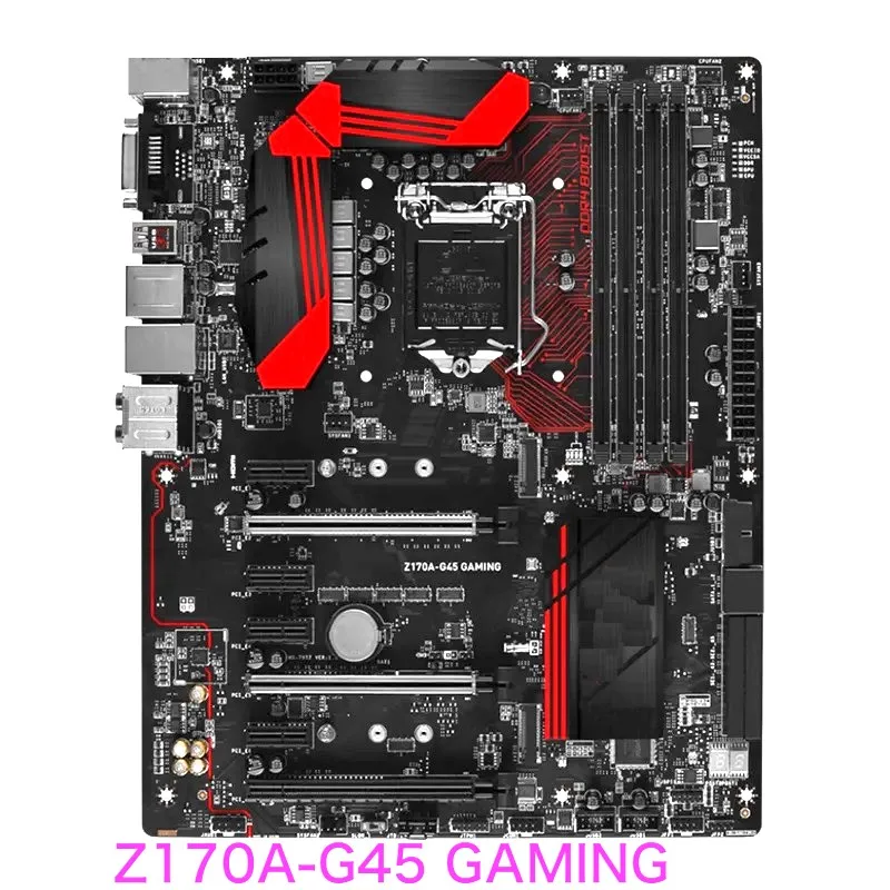 Suitable For MSI Z170A-G45 GAMING Motherboard 64GB LGA 1151 DDR4 ATX Z170 Mainboard 100% Tested OK Fully Work