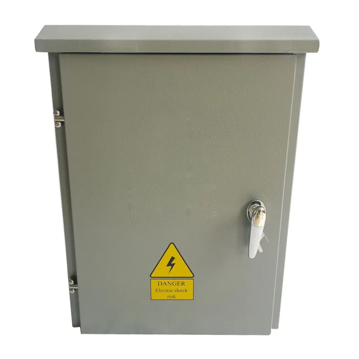

IP55 GREY POWDER COATING STEEL OUTDOOR ELECTRICAL DISTRIBUTION BOX