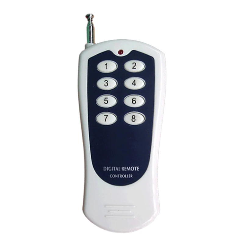 200-1000m 8-Eey Wireless Remote Control For Electric Curtains Roller Blinds Home Burglar Alarms Etc.