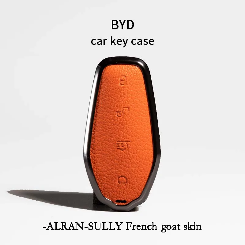 

Byd key set Song plus Han ev Yuan pro Tang dmi Seal 07 frigate Dolphin car leather shell buckle A multi-color option