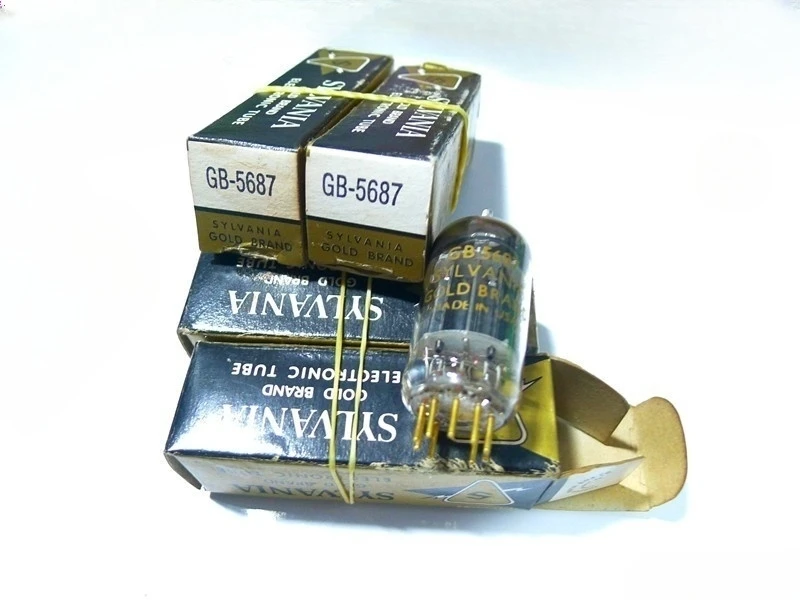 

New Xiwannian 5687 gold pin electronic tube
