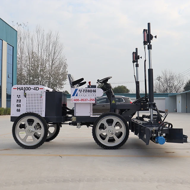 برغي ليزر الخرسانة للبيع آلة فحص أرضية أوتوماتيكية للتسوية الذاتية تستخدم في رصف المناطق الكبيرة