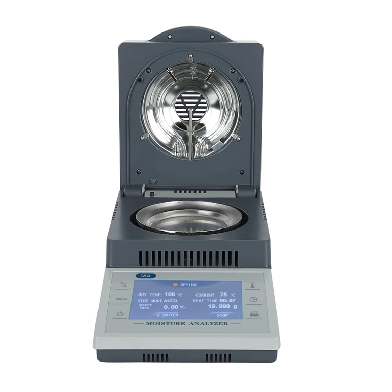 

Veidt Weighing JS110T 110g Moisture-analyzer-price Sausage Halogen Content 1mg Moisture Analyzer Grain Heating Light Balance