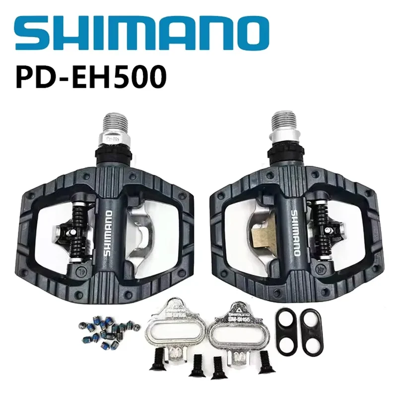 SHIMANO PD-EH500 pedały rowerowe lekkie działanie pedały SPD z zaciskiem SM-SH56 oryginalne akcesoria rowerowe Shimano