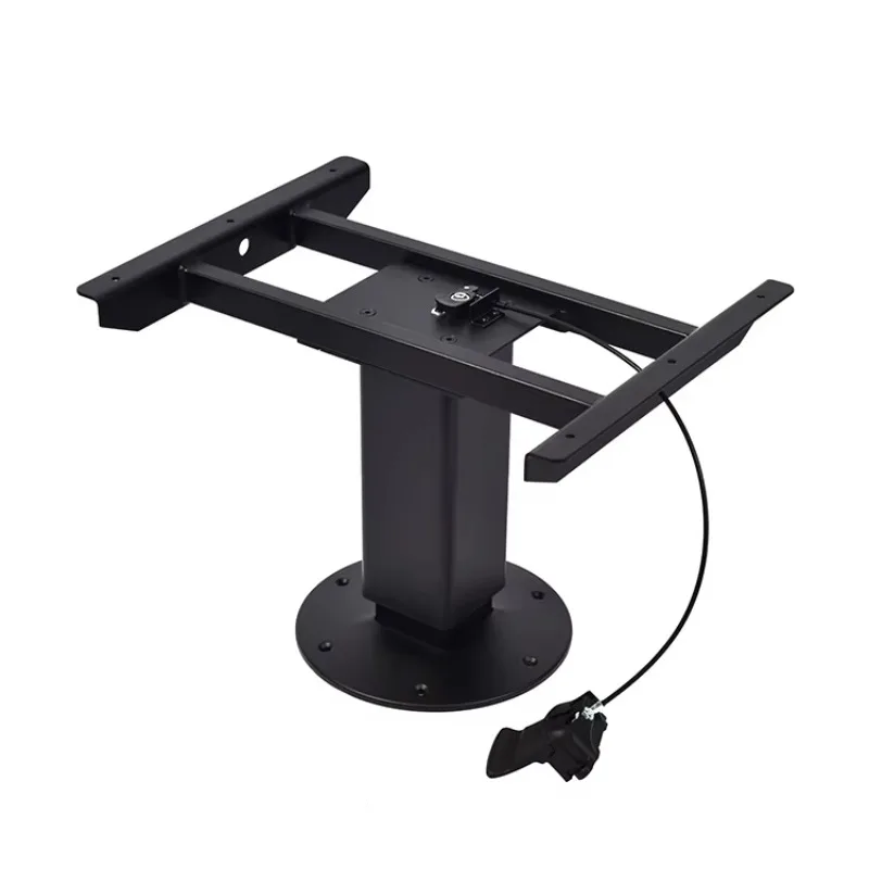 

Hot Sale Heavy RV63003 Pneumatic Lifting Column Rv Table Leg with Fixed Frames caravan Table Leg
