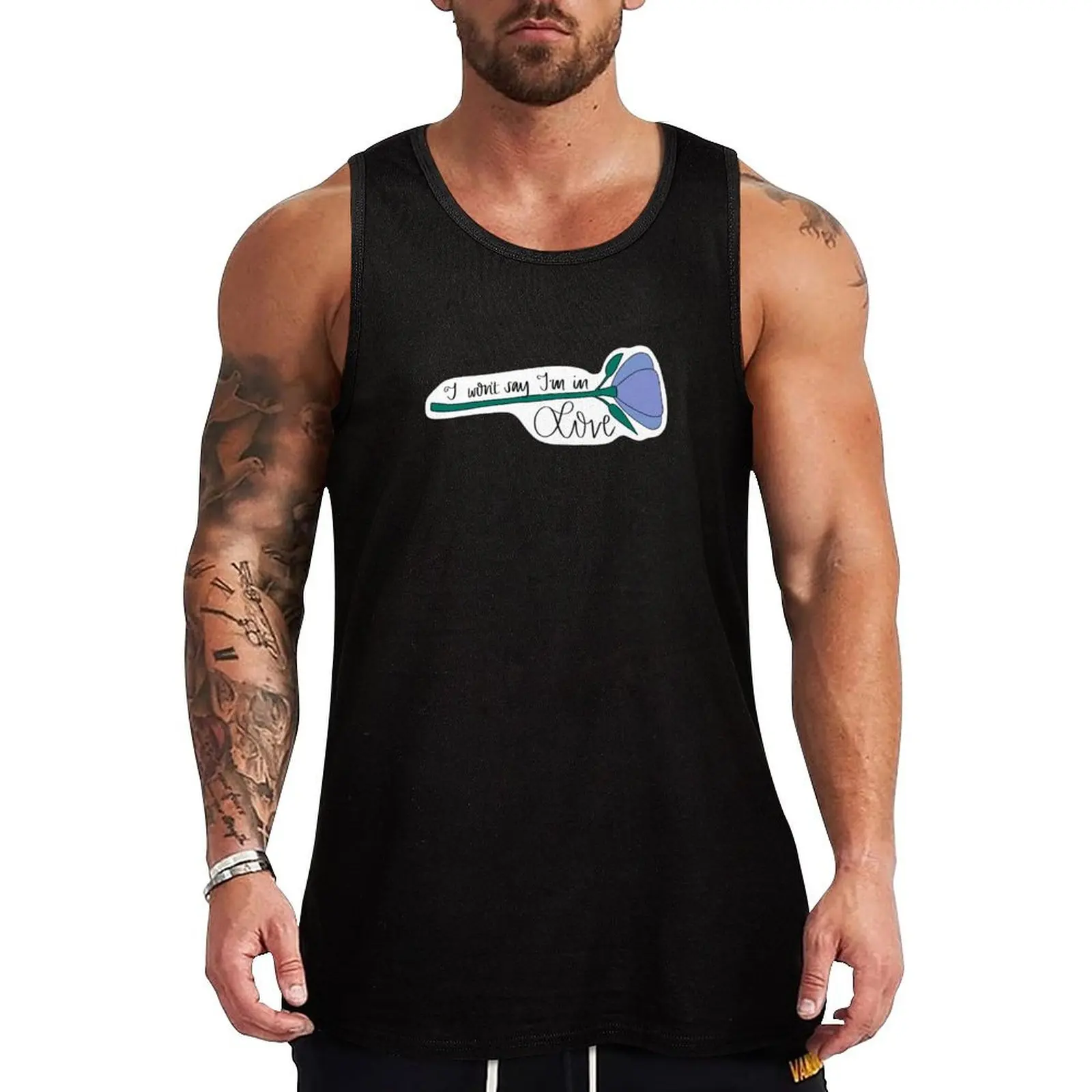 I Won’t Say (I’m in Love) Tank Top Gym Muscle Tank Top Sleeveless Fitness Athletic Wear