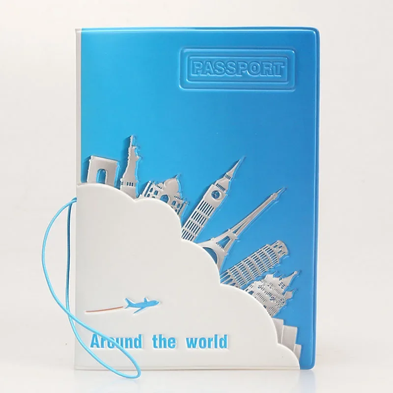 

Обложка для паспорта TRIPNUO Travel Around The World, модная красивая папка для паспорта, защитная обложка из ПВХ, дорожные аксессуары