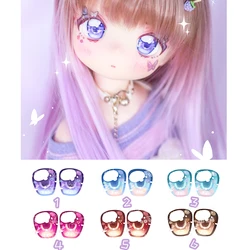 BJD eyes 10mm-16mm-20mm-24mm doll eyes 16mm bjd acrylic eyeballs 1/12 1/8 1/6 1/4 1/3 BJD SD doll accessories doll cartoon eyes