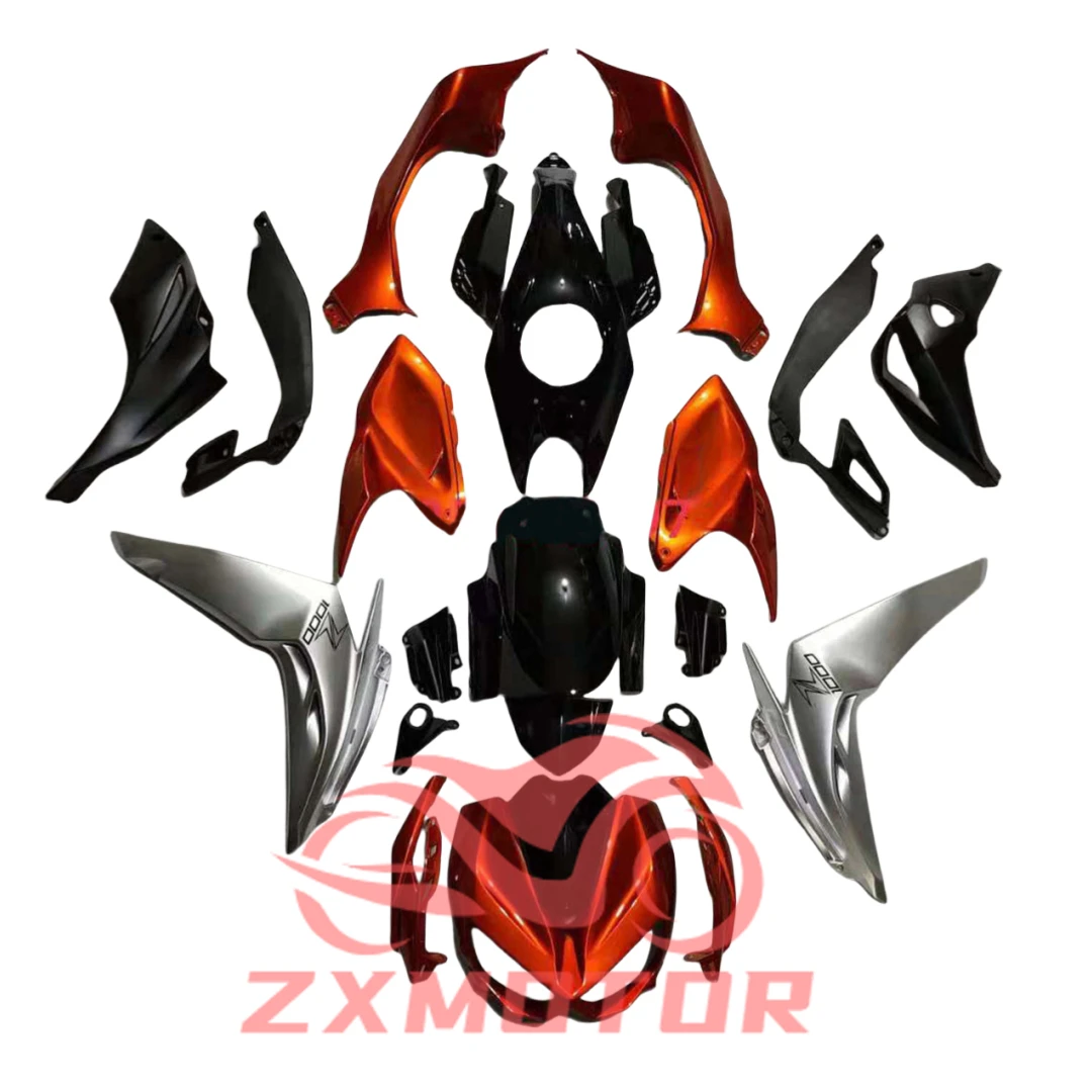 100% Fit Fairing Kit Z1000 2015 2016 2017 2018 2019  Motorcycle Customized Fairings for KAWASAKI Z 1000 15 16 17 18 19