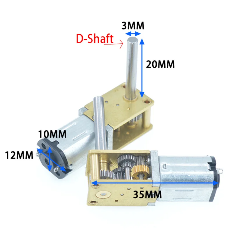 ZJCHAO moteur à vitesse variable Moteur à engrenages à courant continu