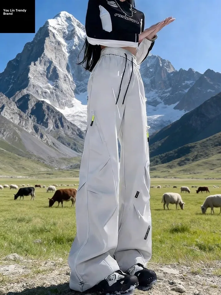 

American Sle Khaki Tee-Proof Winter Outdoor Climbing Pants Men's Fce-Lined Waterproof Windproof Soft ell Workwear Tr...