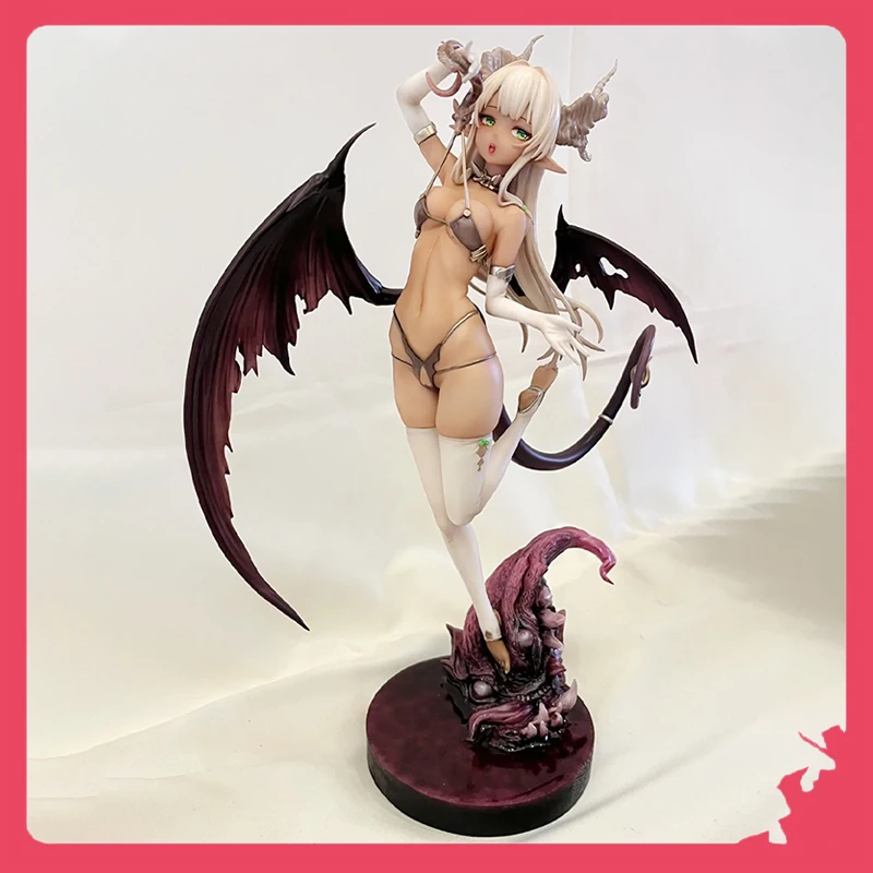 

New 29cm Original Character Little Devil Moemoeko 1/7 Complete Figure Anime Pvc Action Figure Toy Game Collectible Model Doll