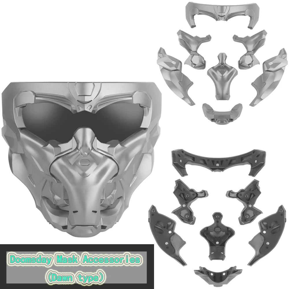 Tactical Day - Dawn Camouflage Mask Accessories Only Fit The MA-150 External DIY Extension Accessories