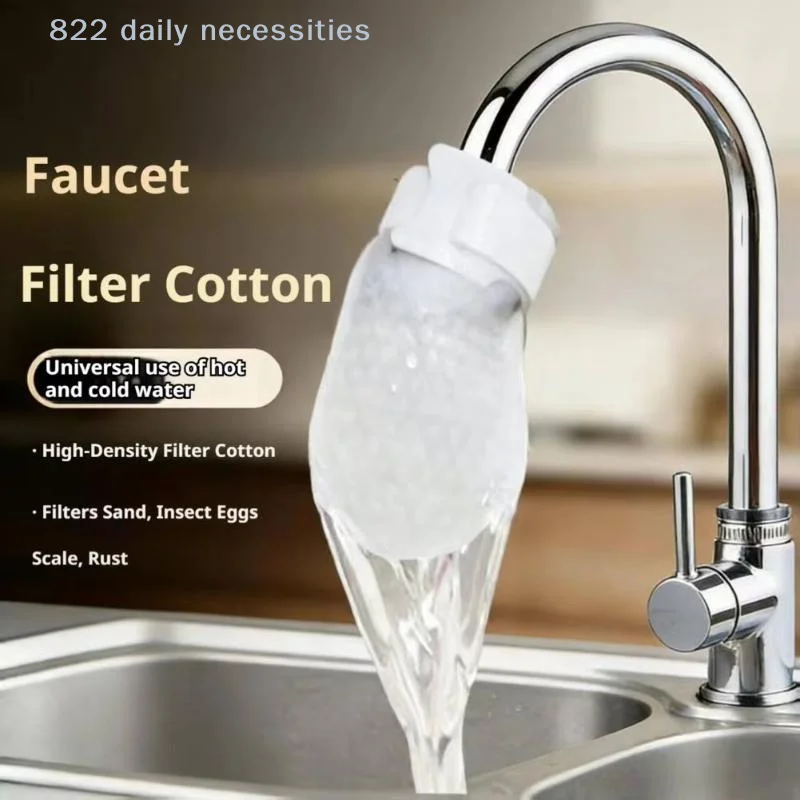 convenientTap Water Filter Bag High-density Universal Cotton for Kitchen Purification