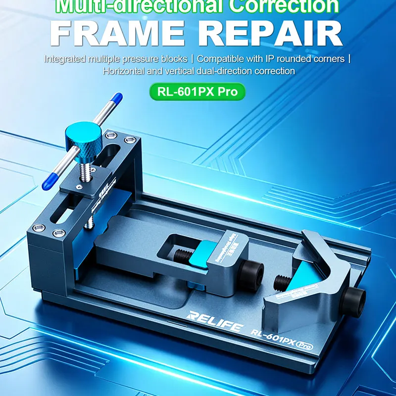 RELIFE RL-601PX Pro Multifunktionaler Randkorrektor, geeignet für die Reparatur von Mittelrahmen und Ecken. – Detail 2