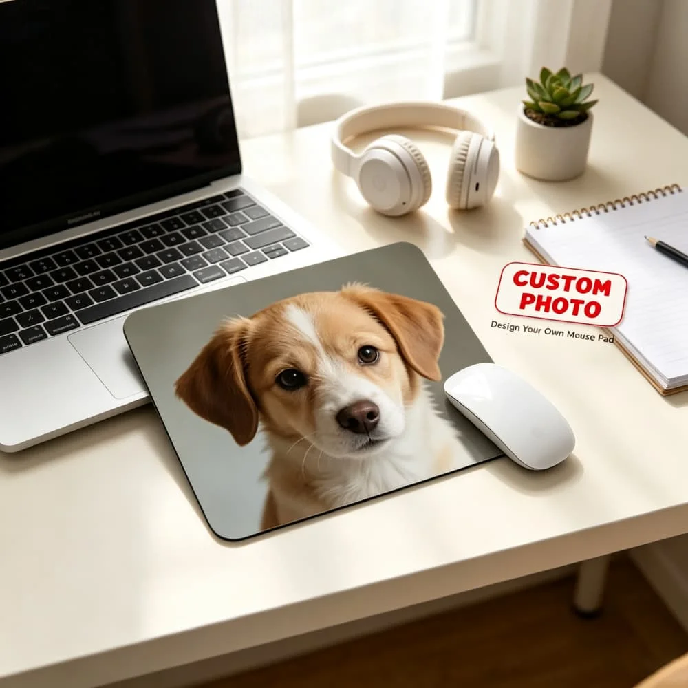 Custom Small Mouse Pad Mousepad Rubber Non-Slip HD Print Desk Mat Office Accessories Gaming Computer Gamer DIY