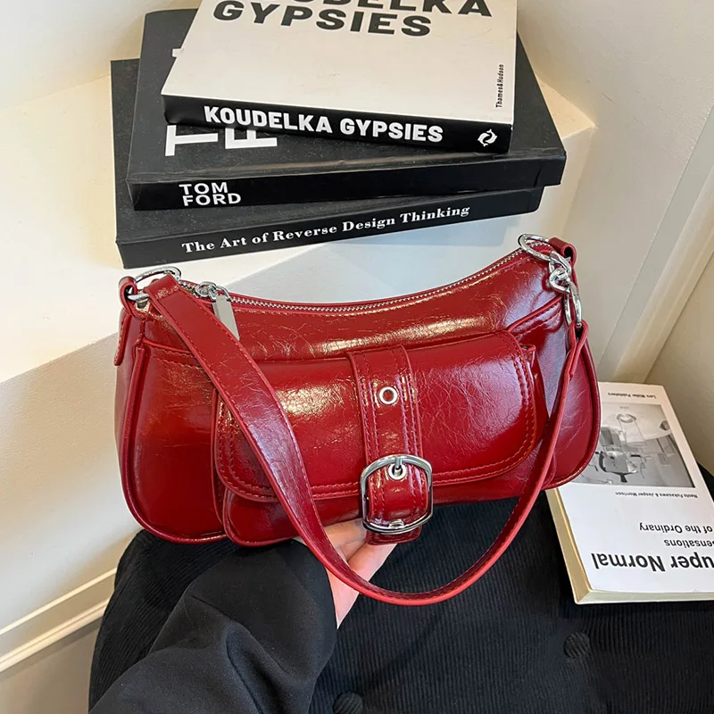 

Модная сумка-слинг через плечо, дизайнерская сумка-полумесяц, женская серебряная сумка на плечо, сумка-клатч на молнии, однотонная кожаная сумка через плечо