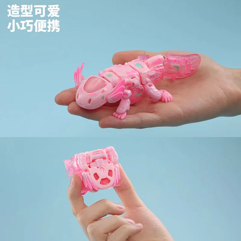 52TOYS Beastbox BB-63 HEATMISER&BLOWBACK&WANDERING STAR, Conversione in Mecha e Cube, Action Figure, con scatola portaoggetti da 4 cm