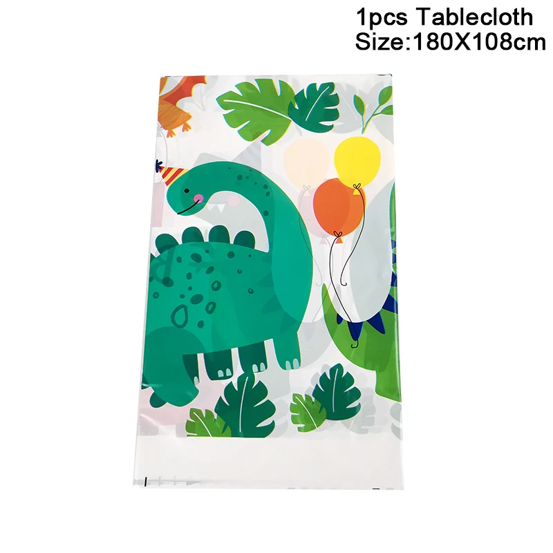 Dinosaurier-Partyzubehör, Dinosaurier-Geschirr-Set, alles Gute zum Geburtstag, Party-Dekoration, Kinder, Junge, Dschungel, Safari, Party, Babyparty, Gastgeschenke – Detail 12