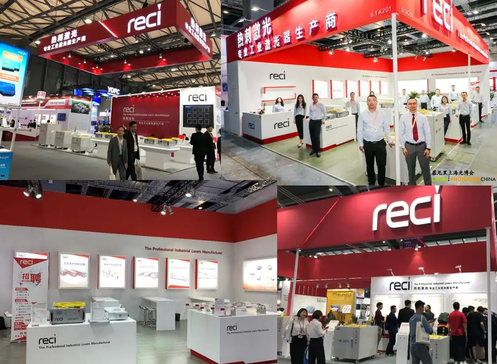 أنبوب Reci 75W 90W 100W 130W 160W T1 T2 T4 T6 لآلة قطع ثاني أكسيد الكربون للبيع