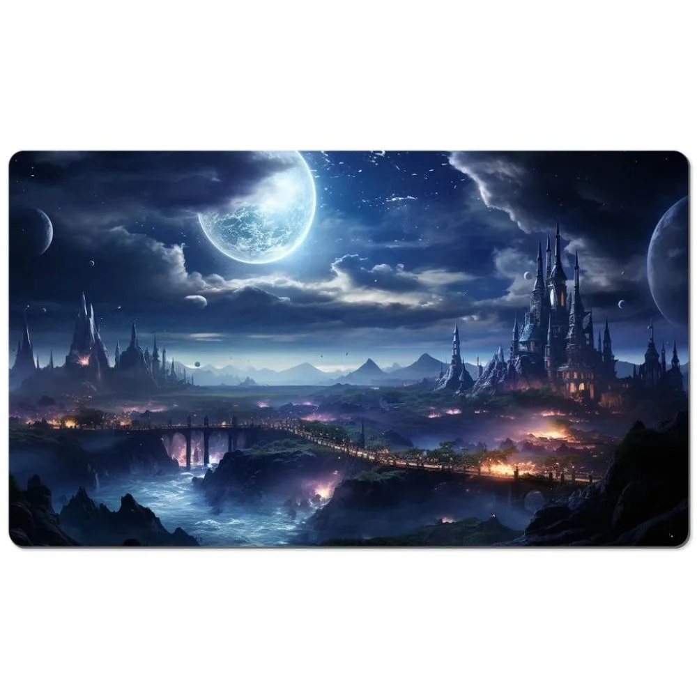 Moon Kingdom Custom Table Top Gaming Playmat ,   Playmat alfombrillas para escritorio tapis de souris desk accessories