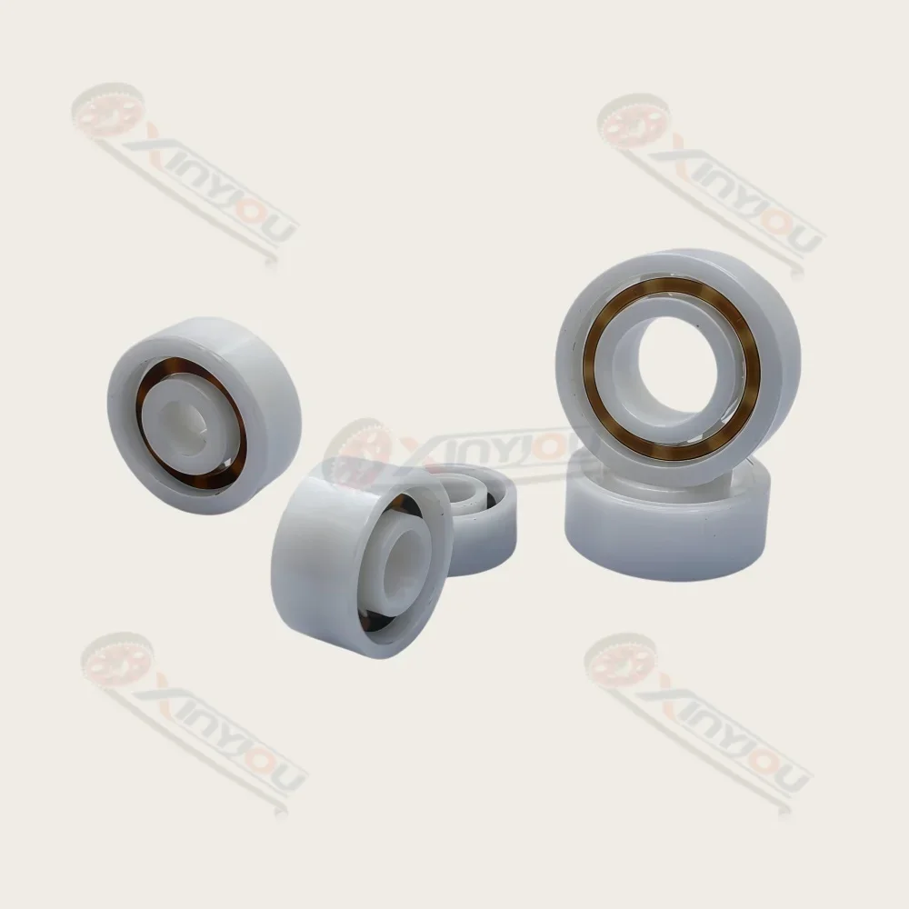 Full Ceramic ZrO2 Bearings 693-699 MR52-MR148 Corrosion-Resistant Non-Magnetic Vacuum Semiconductor Medical