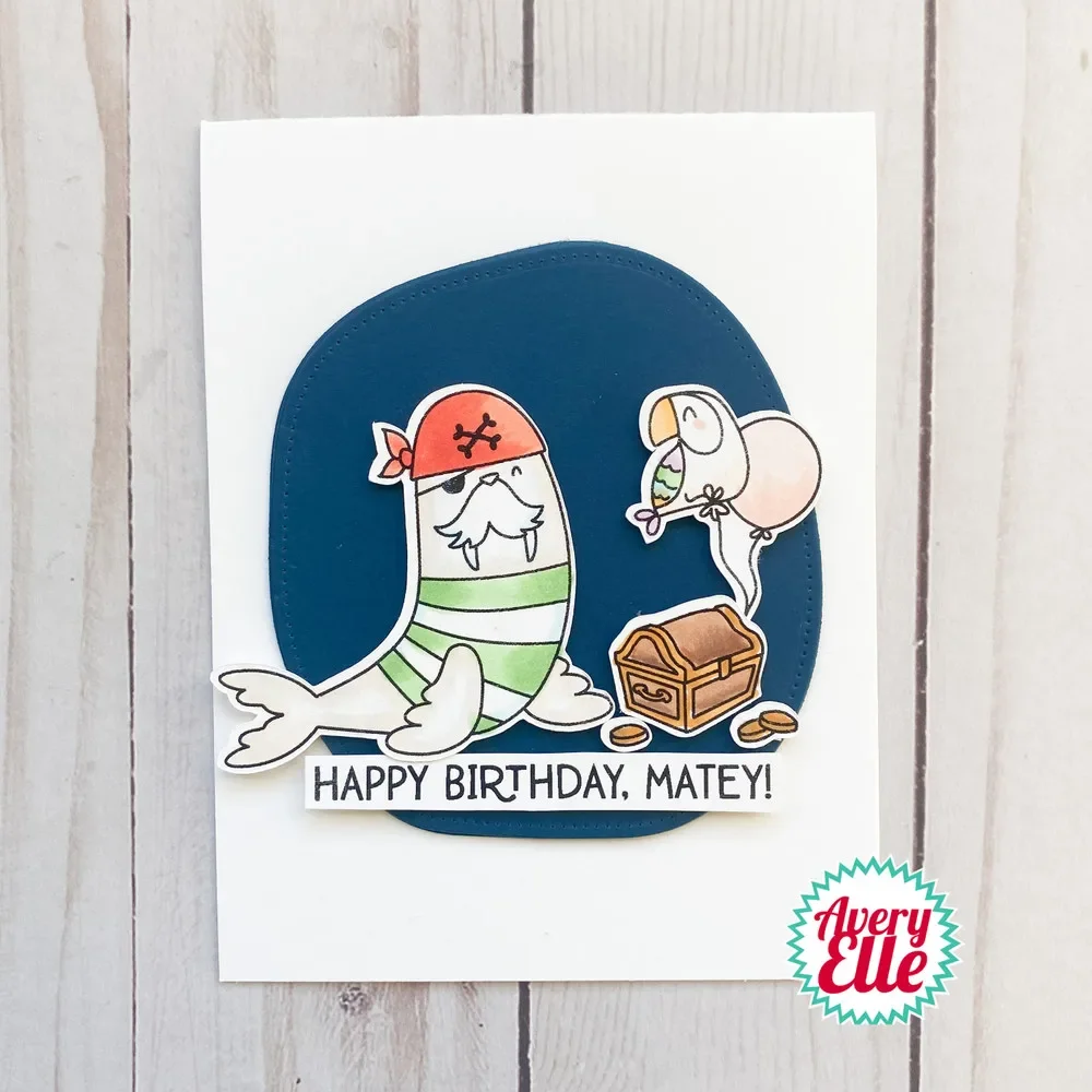 أهوي ماتي القراصنة الجديدة قطع يموت واضح Stamps لصنع الورق عيد ميلاد سعيد سكرابوكينغ إطار بطاقة Ctaft