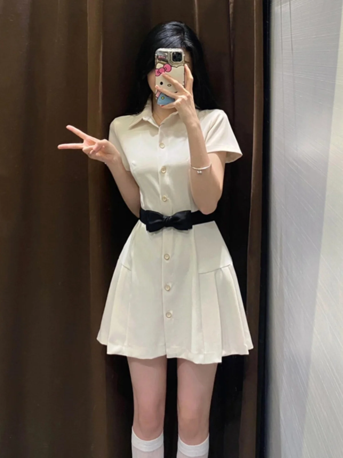 エレホワイト イルト ドクタースカート スレ プリーツ ドクタースカート レディース サマー ファッショナブル スリムフィット オルト スヴェ イルト スカート ドクタースカート