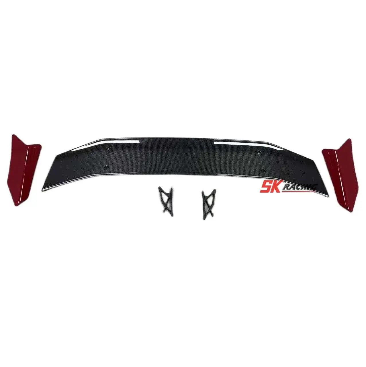 For Mercedes Benz G500 G550 G63 W464 W463 G400D Black+Red Rear Roof Spoiler Wing Car Accesorios Body Kit