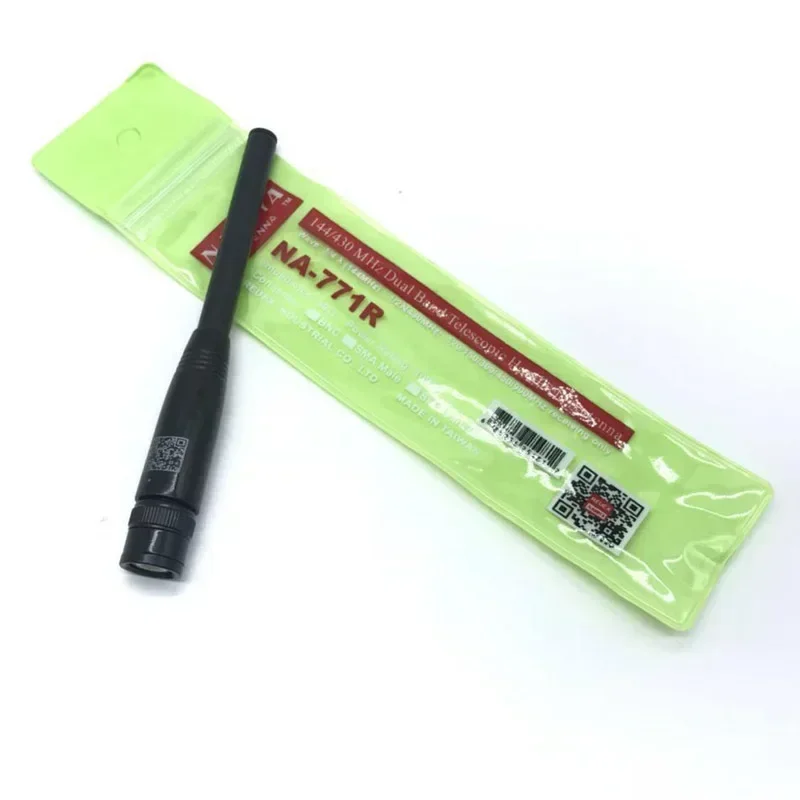 

Nagoya NA-771R Dual Band VHF UHF 144/430MHz SMA Male/SMA Female/BNC Telescopic Antenna for Baofeng UV-5R 888S UV82 TYT HYT Radio