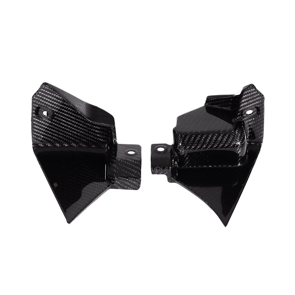 Real Carbon Fiber Motorcycle Dash Panel Side Cover Fairings For YAMAHA R1 R1M  2020 2021 2022 2023 2024