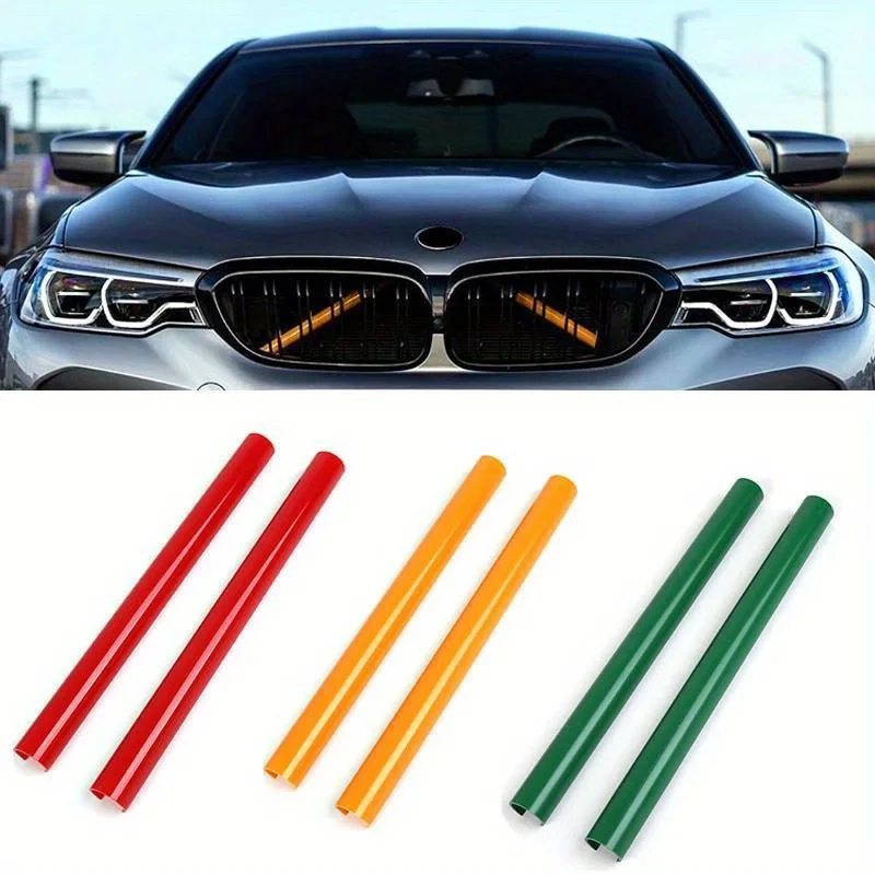 Car Grille Trim Strips for BMW F10 F11 F01 F02 F03 F04 F07 F06 F12 F13 F39 Strips Cover Frame Car Decorations Car Sport Styling