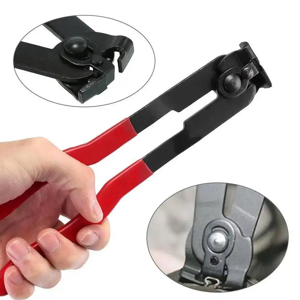 1 مجموعة الثقيلة عدم الانزلاق CV المشتركة المشابك العقص لمعظم السيارات مع 10 العصابات تجعيد الأذن التمهيد التعادل كماشة #4